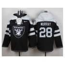 Nike Oakland Raiders #28 Latavius Murray Black Player Pullover Hoodie