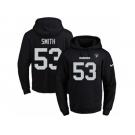 Nike Oakland Raiders #53 Malcolm Smith Black Name & Number Pullover NFL Hoodie