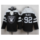 Nike Oakland Raiders #92 Stacy McGee Black Player Pullover Hoodie