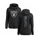 NFL Women's Nike Oakland Raiders #19 Brandon LaFell Black Backer Pullover Hoodie
