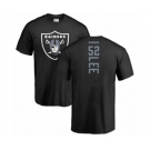 Football Oakland Raiders #52 Marquel Lee Black Backer T-Shirt