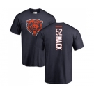 NFL Nike Chicago Bears #52 Khalil Mack Navy Blue Backer T-Shirt