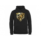 Men's Chicago Bears Pro Line Black Gold Collection Pullover Hoodie