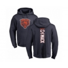 NFL Nike Chicago Bears #52 Khalil Mack Navy Blue Backer Pullover Hoodie