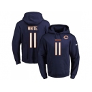 Nike Chicago Bears #11 Kevin White Navy Blue Name & Number Pullover NFL Hoodie