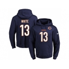 Nike Chicago Bears #13 Kevin White Navy Blue Name & Number Pullover NFL Hoodie