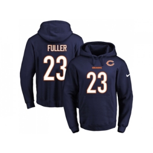 Nike Chicago Bears #23 Kyle Fuller Navy Blue Name & Number Pullover NFL Hoodie