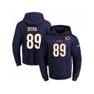 Nike Chicago Bears #89 Mike Ditka Navy Blue Name & Number Pullover NFL Hoodie