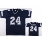 Men's Dallas Cowboys #24 Everson Walls Navy blue jersey