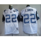 dallas cowboys #22 e.smith white[m&n 75th]