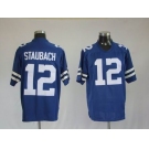 nfl dallas cowboys #12 staubach m&n blue