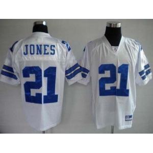 nfl dallas cowboys #21 jones white