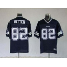 nfl dallas cowboys #82 witten blue