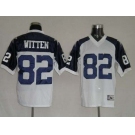 nfl dallas cowboys #82 witten thanksgiving white