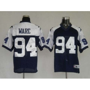 nfl dallas cowboys #94 ware thanksgiving blue