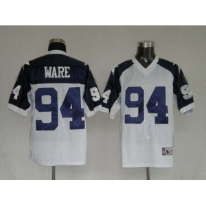 nfl dallas cowboys #94 ware thanksgiving white