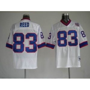 nfl buffalo bills #83 reed m&n white