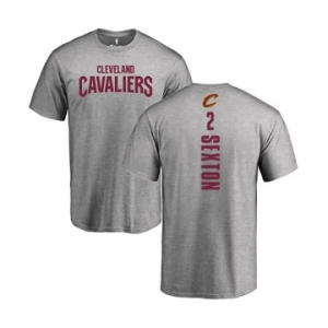 NBA Nike Cleveland Cavaliers #2 Collin Sexton Ash Backer T-Shirt