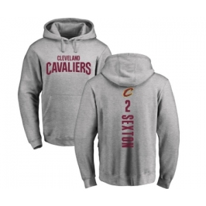 NBA Nike Cleveland Cavaliers #2 Collin Sexton Ash Backer Pullover Hoodie