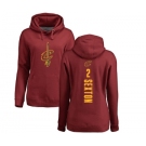 NBA Women's Nike Cleveland Cavaliers #2 Collin Sexton Maroon Backer Pullover Hoodie