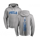 NBA Nike Philadelphia 76ers #7 Timothe Luwawu Ash Backer Pullover Hoodie