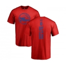 NBA Nike Philadelphia 76ers #0 Jerryd Bayless Red One Color Backer T-Shirt