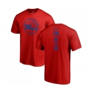 NBA Nike Philadelphia 76ers #14 Shake Milton Red One Color Backer T-Shirt