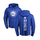 NBA Nike Philadelphia 76ers #33 Robert Covington Royal Blue Backer Pullover Hoodie