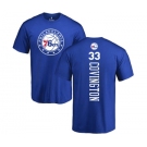 NBA Nike Philadelphia 76ers #33 Robert Covington Royal Blue Backer T-Shirt