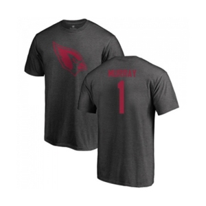 Football Arizona Cardinals #1 Kyler Murray Ash One Color T-Shirt