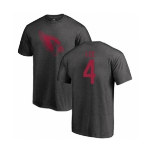 Football Arizona Cardinals #4 Andy Lee Ash One Color T-Shirt