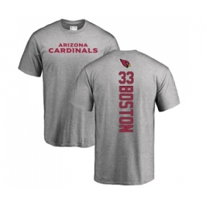 NFL Nike Arizona Cardinals #33 Tre Boston Ash Backer T-Shirt
