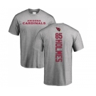 NFL Nike Arizona Cardinals #85 Gabe Holmes Ash Backer T-Shirt