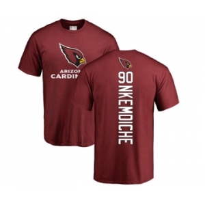NFL Nike Arizona Cardinals #90 Robert Nkemdiche Maroon Backer T-Shirt
