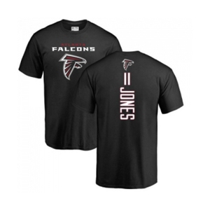 Football Atlanta Falcons #11 Julio Jones Black Backer T-Shirt