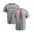Football Atlanta Falcons #18 Calvin Ridley Ash Backer T-Shirt