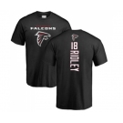 Football Atlanta Falcons #18 Calvin Ridley Black Backer T-Shirt