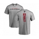 Football Atlanta Falcons #93 Allen Bailey Ash Backer T-Shirt