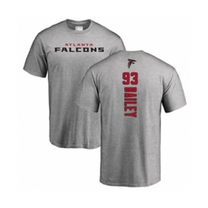 Football Atlanta Falcons #93 Allen Bailey Ash Backer T-Shirt