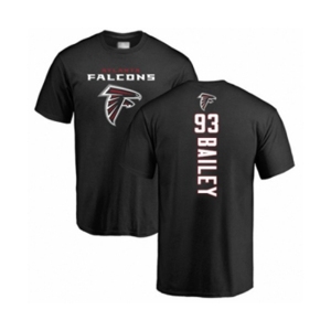 Football Atlanta Falcons #93 Allen Bailey Black Backer T-Shirt