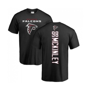Football Atlanta Falcons #98 Takkarist McKinley Black Backer T-Shirt
