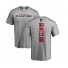 NFL Nike Atlanta Falcons #99 Terrell McClain Ash Backer T-Shirt