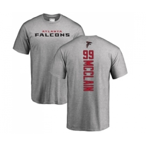 NFL Nike Atlanta Falcons #99 Terrell McClain Ash Backer T-Shirt