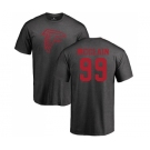 NFL Nike Atlanta Falcons #99 Terrell McClain Ash One Color T-Shirt