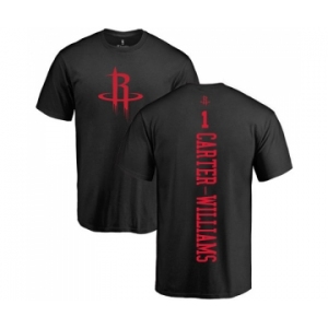 NBA Nike Houston Rockets #1 Michael Carter-Williams Black One Color Backer T-Shirt