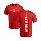 NBA Nike Houston Rockets #1 Michael Carter-Williams Red Backer T-Shirt