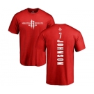 NBA Nike Houston Rockets #7 Joe Johnson Red Backer T-Shirt