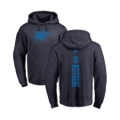 NBA Nike Oklahoma City Thunder #0 Russell Westbrook Navy Blue One Color Backer Pullover Hoodie