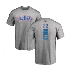 NBA Nike Oklahoma City Thunder #22 Hamidou Diallo Ash Backer T-Shirt