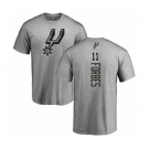 NBA Nike San Antonio Spurs #11 Bryn Forbes Ash Backer T-Shirt
